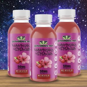 Three pack raspberry hibiscus juice